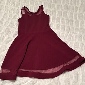 The Children's Place Deep Red Formal Dress